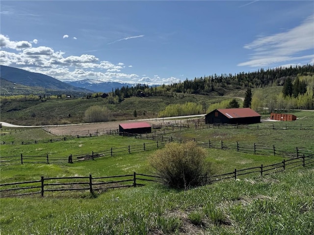 348 Jade Rd, Silverthorne, CO 80498 - view of mountain backdrop featuring rural landscape and agricultural land