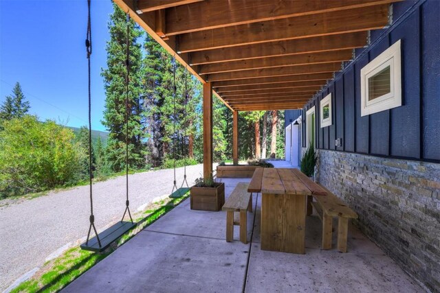 476 County Road 674, Breckenridge, CO 80424 - view of patio featuring outdoor dining area