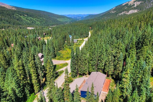 476 County Road 674, Breckenridge, CO 80424 - aerial view of a forest and mountains