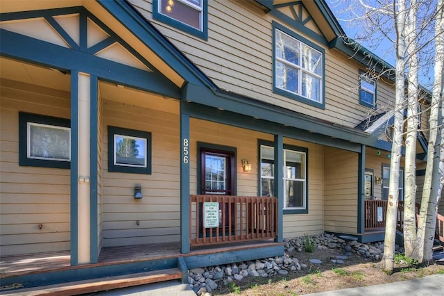 856 Kingdom Dr Unit 856, Breckenridge, CO 80424 - view of exterior entry featuring a porch