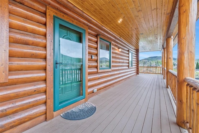 126 E 1st St, Oak Creek, CO 80467 - view of porch