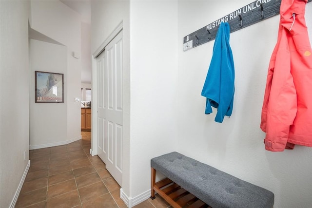 1485 Mustang Run Unit A, Steamboat Springs, CO 80487 - mudroom with tile patterned flooring and baseboards