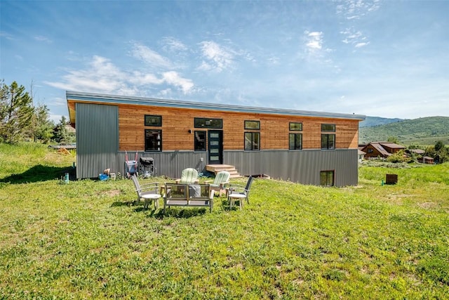 30510 Ormega Way, Oak Creek, CO 80467 - back of property featuring a mountain view