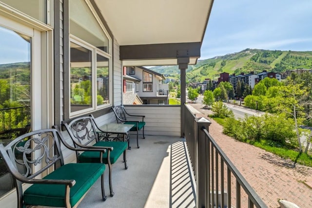 1724 Ski Time Square Dr Unit R5, Steamboat Springs, CO 80487 - balcony featuring a mountain view