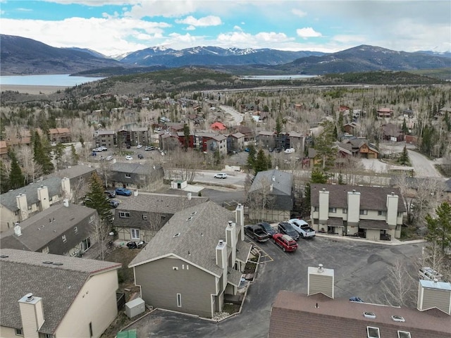 6950 Ryan Gulch Rd Unit 6950, Silverthorne, CO 80498 - aerial perspective of suburban area with mountains