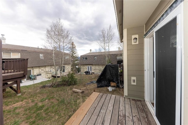 6950 Ryan Gulch Rd Unit 6950, Silverthorne, CO 80498 - view of yard with a deck