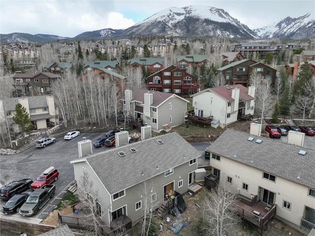 6950 Ryan Gulch Rd Unit 6950, Silverthorne, CO 80498 - aerial view of residential area with mountains