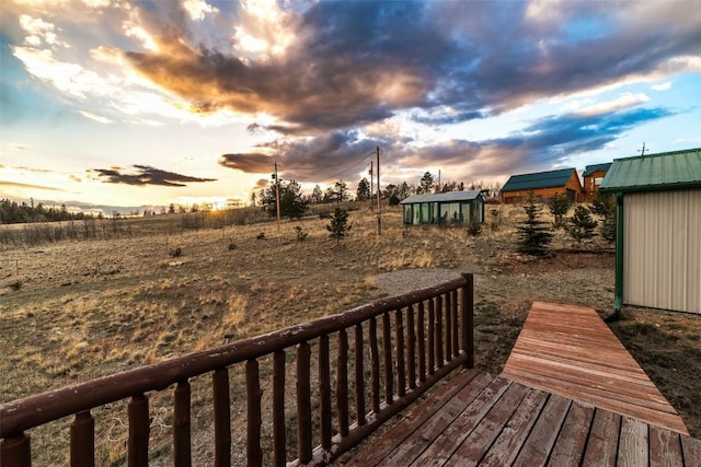 259 Falcon Rd, Como, CO 80432 - view of wooden deck