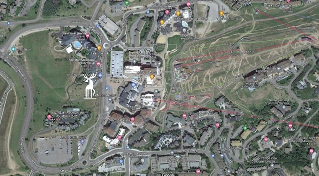1550 Amble Dr Unit 402, Steamboat Springs, CO 80487 - aerial map of property and surrounding area