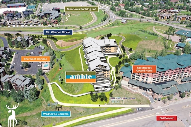 1550 Amble Dr Unit 402, Steamboat Springs, CO 80487 - map / location
