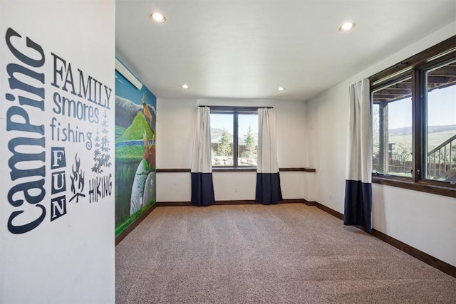 297 County Road 1012, Silverthorne, CO 80498 - carpeted empty room featuring baseboards and recessed lighting