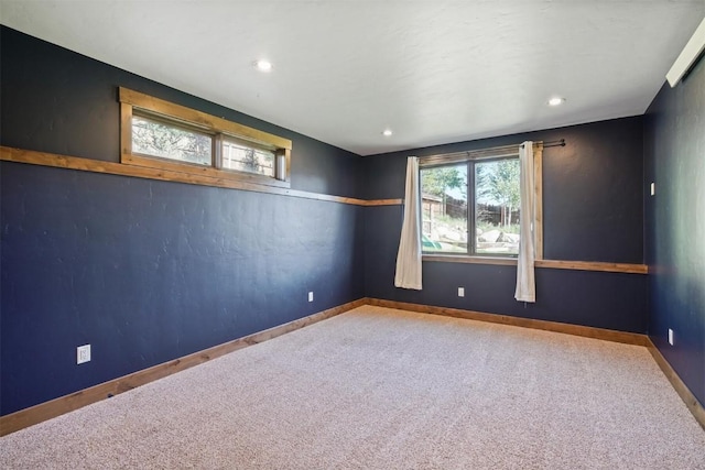 297 County Road 1012, Silverthorne, CO 80498 - carpeted spare room featuring recessed lighting and baseboards
