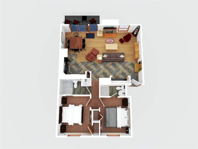 view of layout