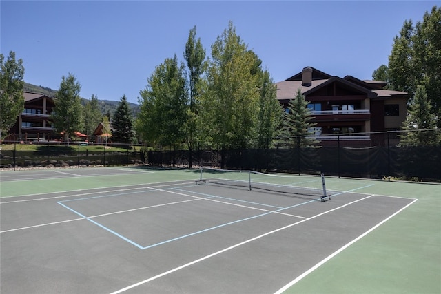 1800 Medicine Springs Dr Unit 5303, Steamboat Springs, CO 80487 - view of tennis court with community basketball court