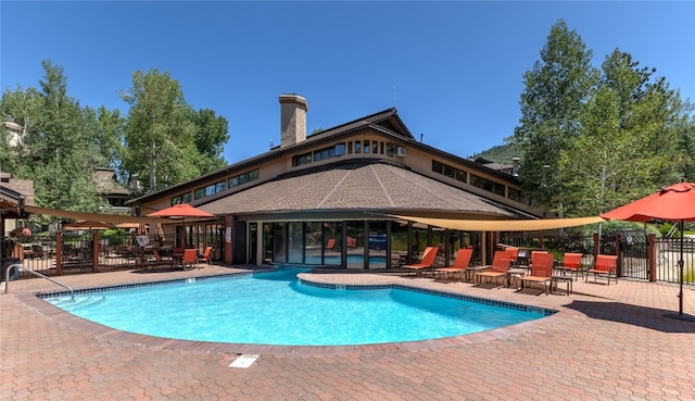1800 Medicine Springs Dr Unit 5303, Steamboat Springs, CO 80487 - community pool featuring a patio