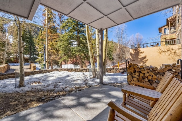 1203 W Keystone Rd Unit 2709, Keystone, CO 80435 - view of snow covered patio