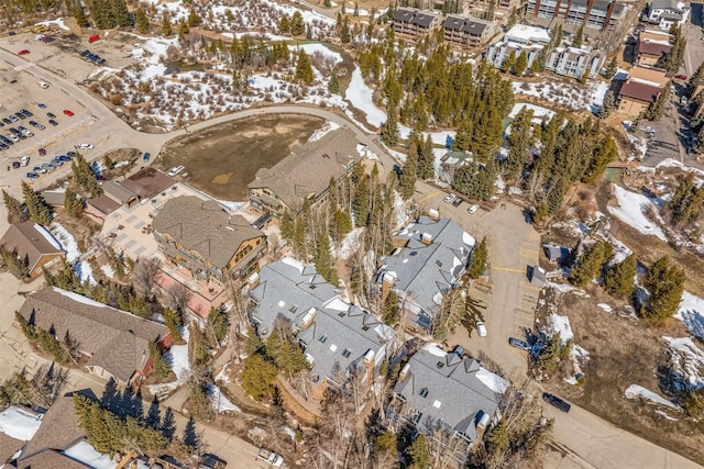 1203 W Keystone Rd Unit 2709, Keystone, CO 80435 - snowy aerial view with a residential view