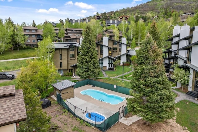 2515 Apres Ski Way Unit 5, Steamboat Springs, CO 80487 - community pool featuring a residential view