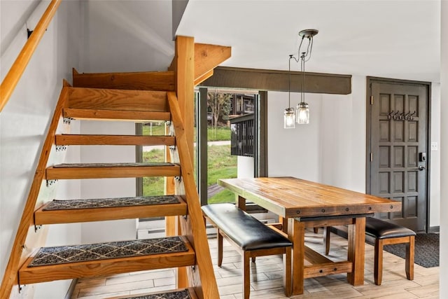 2515 Apres Ski Way Unit 5, Steamboat Springs, CO 80487 - stairway featuring wood finished floors