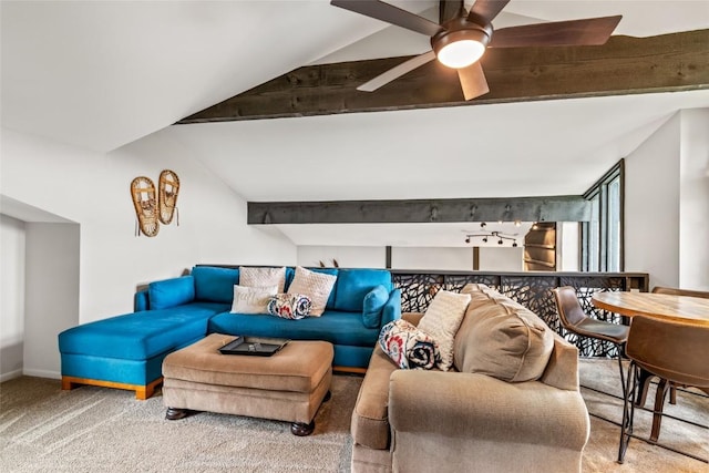 2515 Apres Ski Way Unit 5, Steamboat Springs, CO 80487 - living room with carpet, a ceiling fan, and baseboards