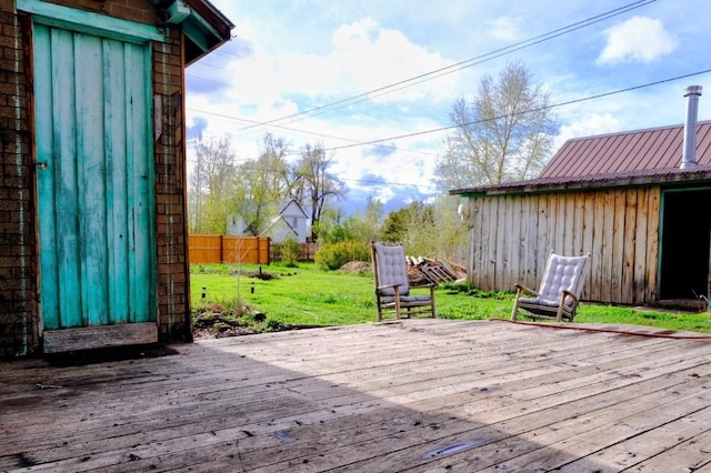 436 Clifton Ave, Yampa, CO 80483 - view of deck