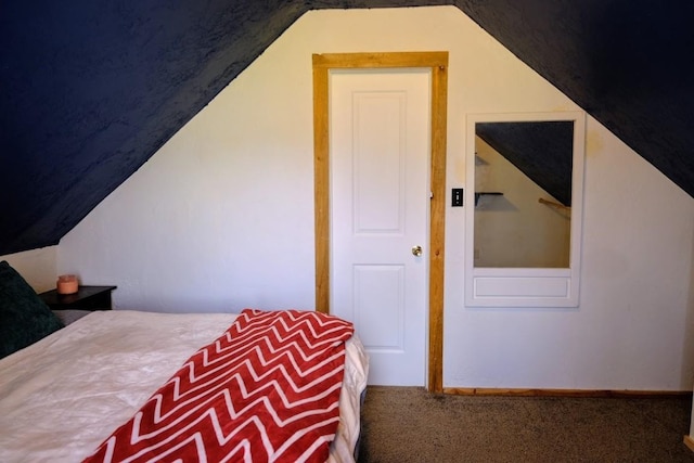 436 Clifton Ave, Yampa, CO 80483 - bedroom featuring carpet floors and lofted ceiling