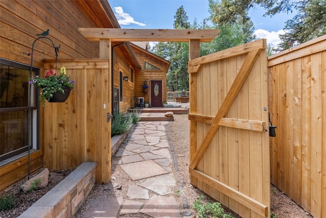 192 Nova Dr, Pine, CO 80470 - view of gate