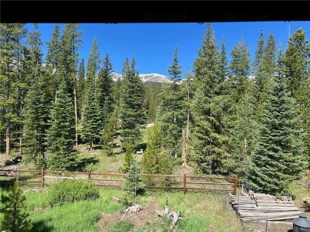 61 Pine Cir, Breckenridge, CO 80424 - view of yard with a wooded view