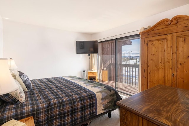 122 Gcr 442 Unit 2B, Grand Lake, CO 80447 - carpeted bedroom with access to outside