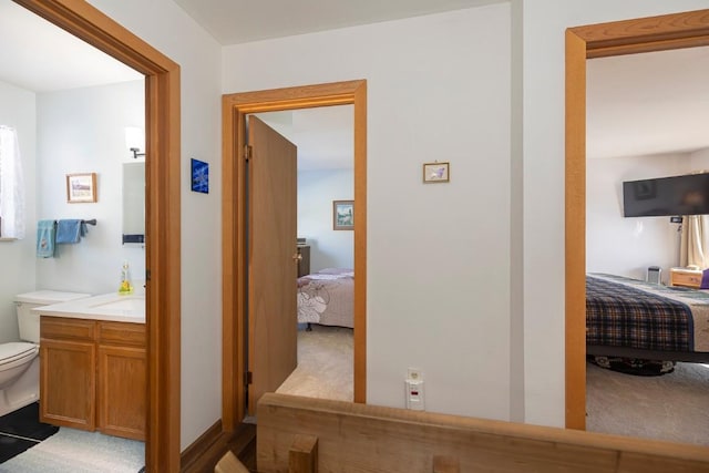 122 Gcr 442 Unit 2B, Grand Lake, CO 80447 - corridor with carpet floors