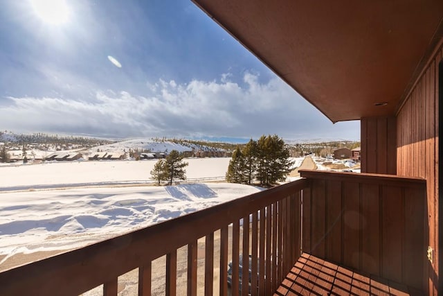122 Gcr 442 Unit 2B, Grand Lake, CO 80447 - view of snow covered back of property