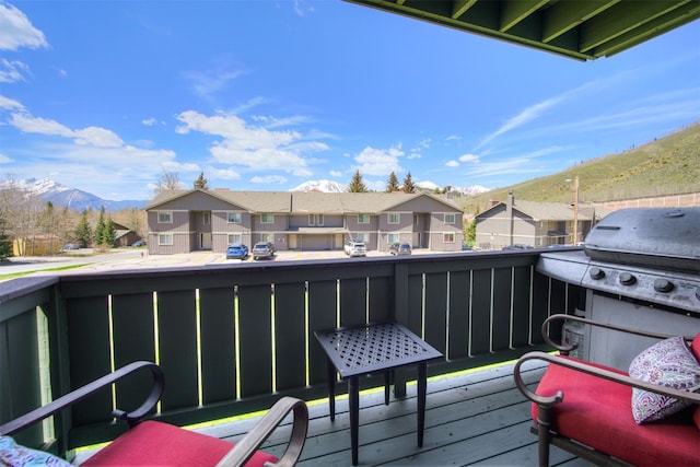 1153 Straight Creek Dr Unit 204, Dillon, CO 80435 - balcony with a residential view and a mountain view