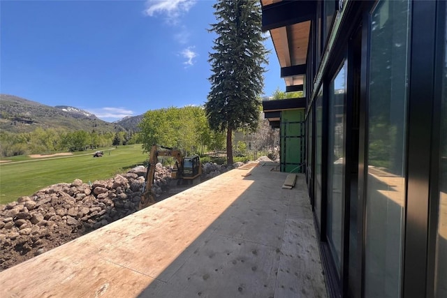 971 Steamboat Blvd, Steamboat Springs, CO 80487 - view of patio featuring a mountain view
