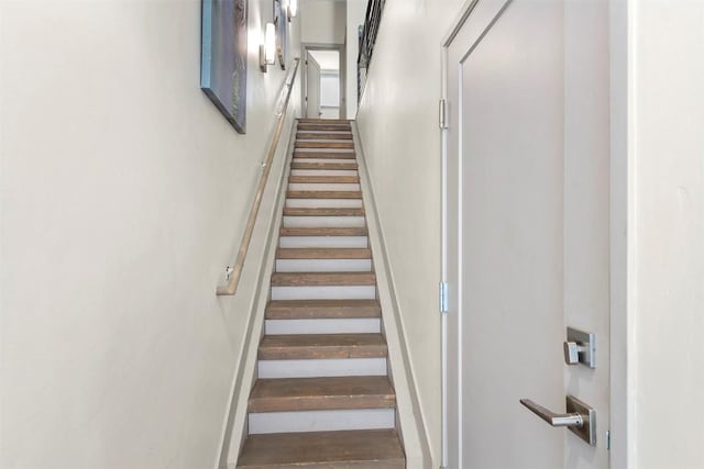 view of staircase