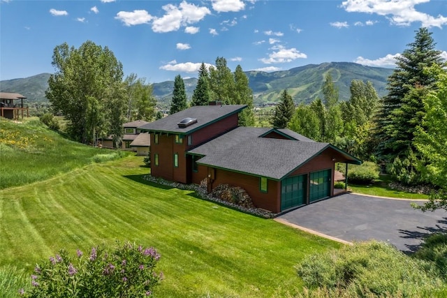 31650 Mt Werner Rd, Steamboat Springs, CO 80487 - aerial view of property and surrounding area featuring a mountain backdrop