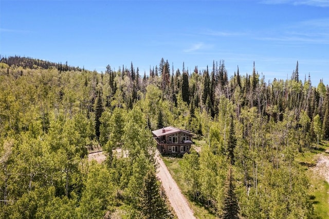 58195 Jupiter Pl, Clark, CO 80428 - aerial view of property and surrounding area featuring a forest