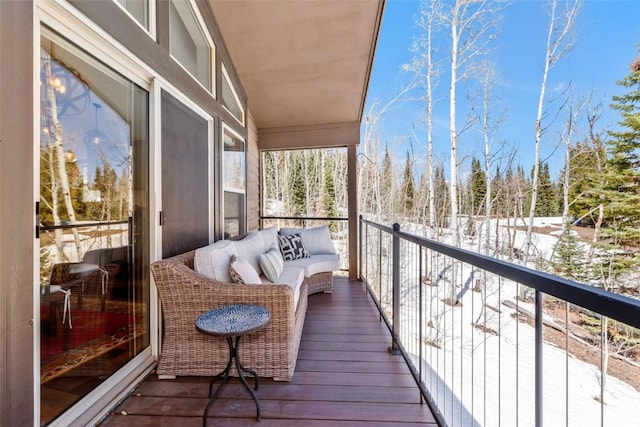58195 Jupiter Pl, Clark, CO 80428 - view of snow covered back of property