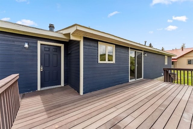 361 Lagoon Ln, Silverthorne, CO 80498 - view of wooden terrace