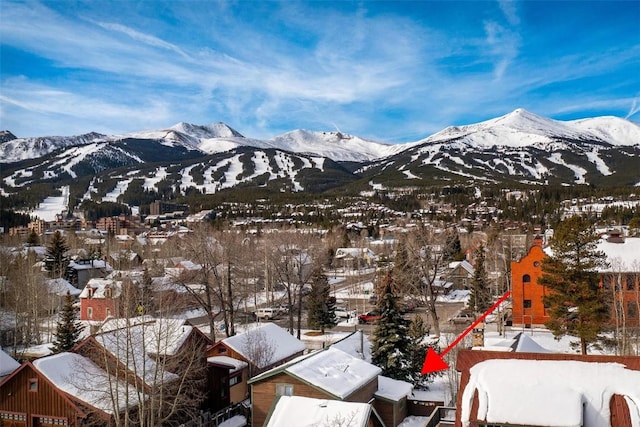 110 S Harris St, Breckenridge, CO 80424 - property view of mountains with a residential view