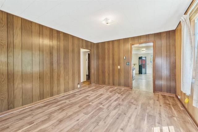 190 N Walnut St, Hayden, CO 81639 - unfurnished room with wood finished floors and wooden walls