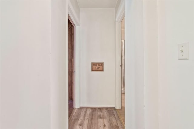 190 N Walnut St, Hayden, CO 81639 - corridor with light wood-style floors and baseboards