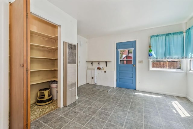 190 N Walnut St, Hayden, CO 81639 - tiled foyer entrance with a heating unit