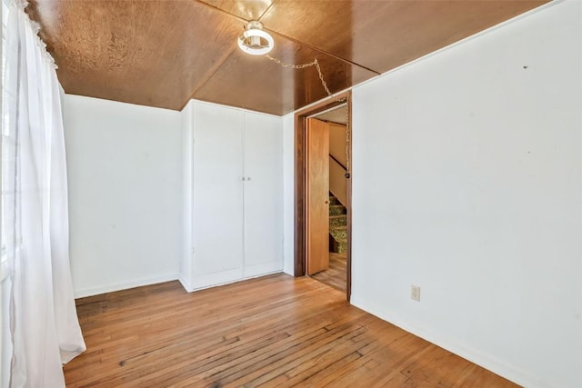 190 N Walnut St, Hayden, CO 81639 - unfurnished bedroom featuring wood-type flooring and a closet