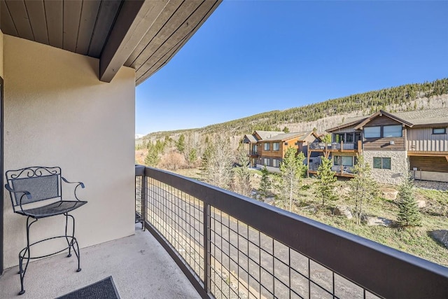 22787 US Highway 6 Unit 313, Keystone, CO 80435 - balcony featuring a mountain view and a residential view