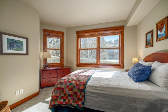 1532 Moraine Cir Unit 40, Steamboat Springs, CO 80487 - bedroom with light colored carpet and baseboards