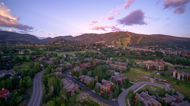 1532 Moraine Cir Unit 40, Steamboat Springs, CO 80487 - aerial view with a residential view and a mountain view