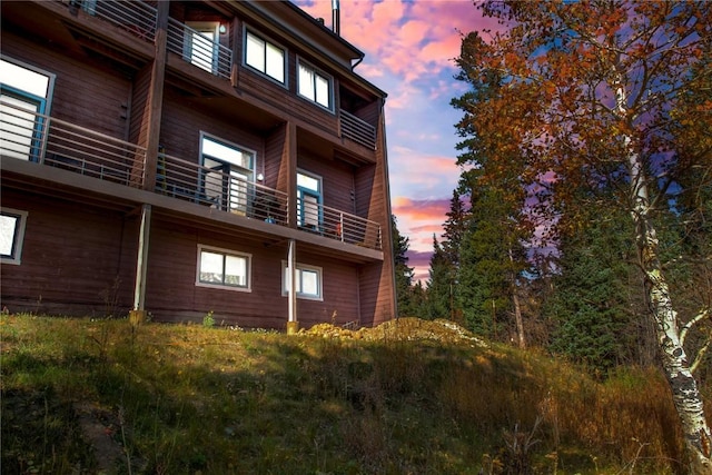 view of property