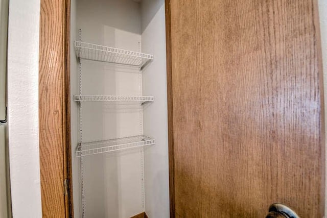 view of closet