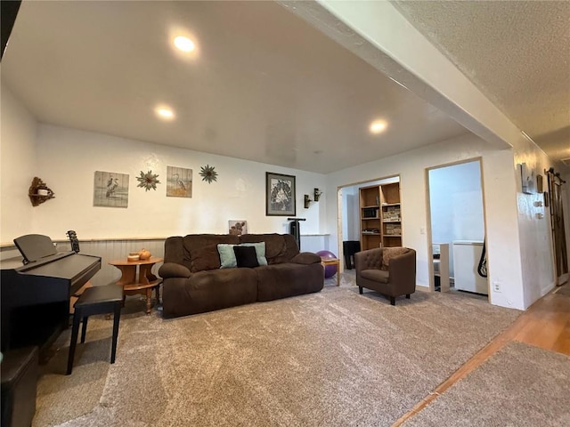 635 School St, Craig, CO 81625 - living area with carpet flooring
