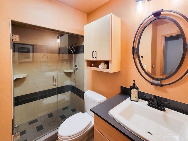 72 Corinthian Cir Unit 303, Dillon, CO 80435 - bathroom featuring vanity and a stall shower